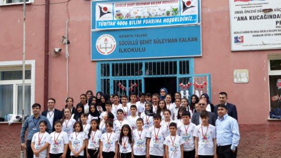 Sücüllü Şehit Süleyman Kalkan Ortaokulu TUBİTAK Bilim Fuarı