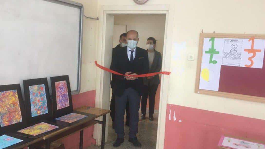 Bahtiyar Ortaokulunun Resim Sergisinin Açılışı Gerçekleştirildi